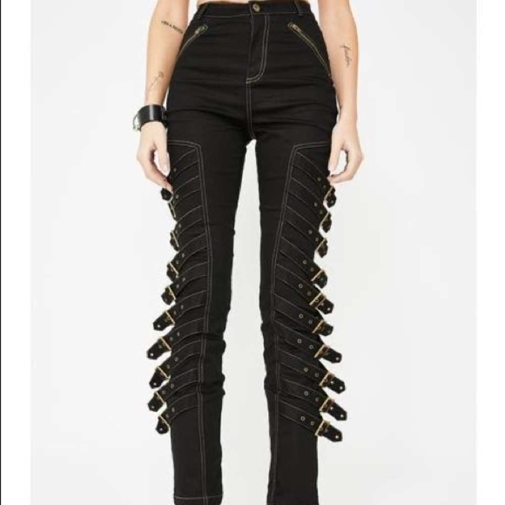 I AM GIA buckle pant